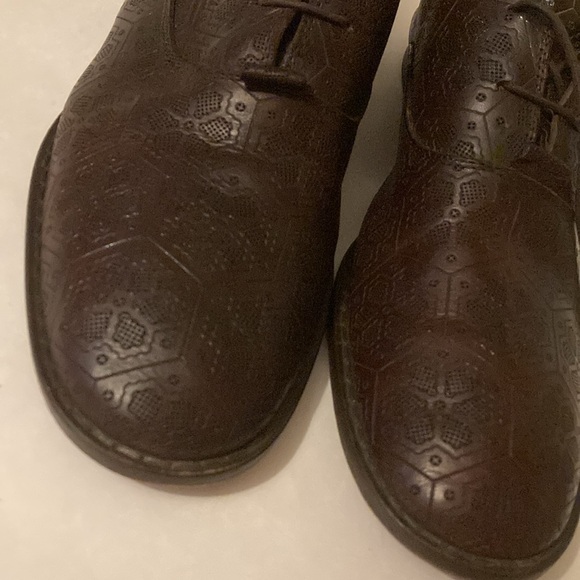 Diesel Black Gold Soft Unlined Leather Oxfords main image 11